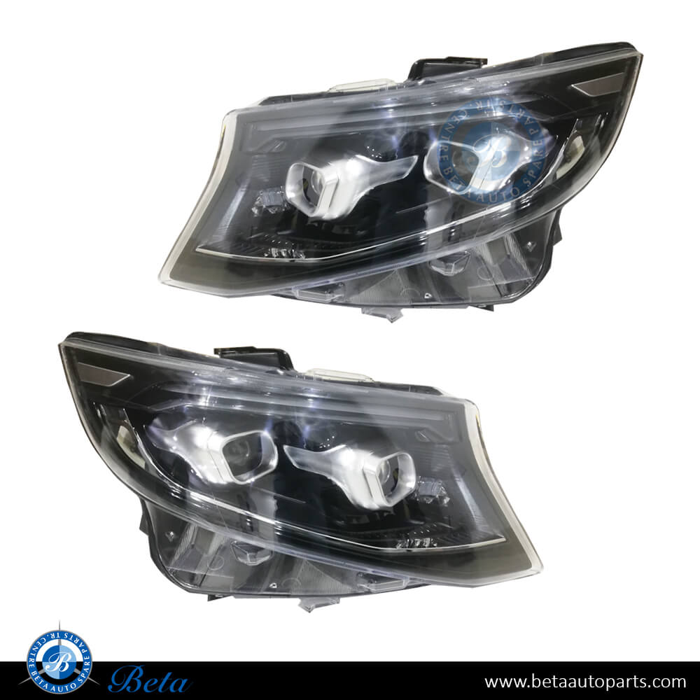 Mercedes Viano W447 (2015-2023), Headlamp Upgrade from LED to 2024 LED Look, China, 4479061801 / 4479061901 Mercedes Viano W447 (2015-2023), Headlamp Upgrade from LED to 2024 LED Look, China, 4479061801 / 4479061901
